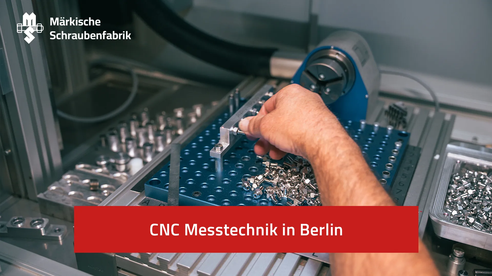 CNC metrology: 3D coordinate measuring machine in use
